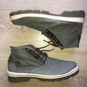 Gorpcore Timberland Chukka Boots Size 11.5 Lightweight Canvas Sneaker-Boot